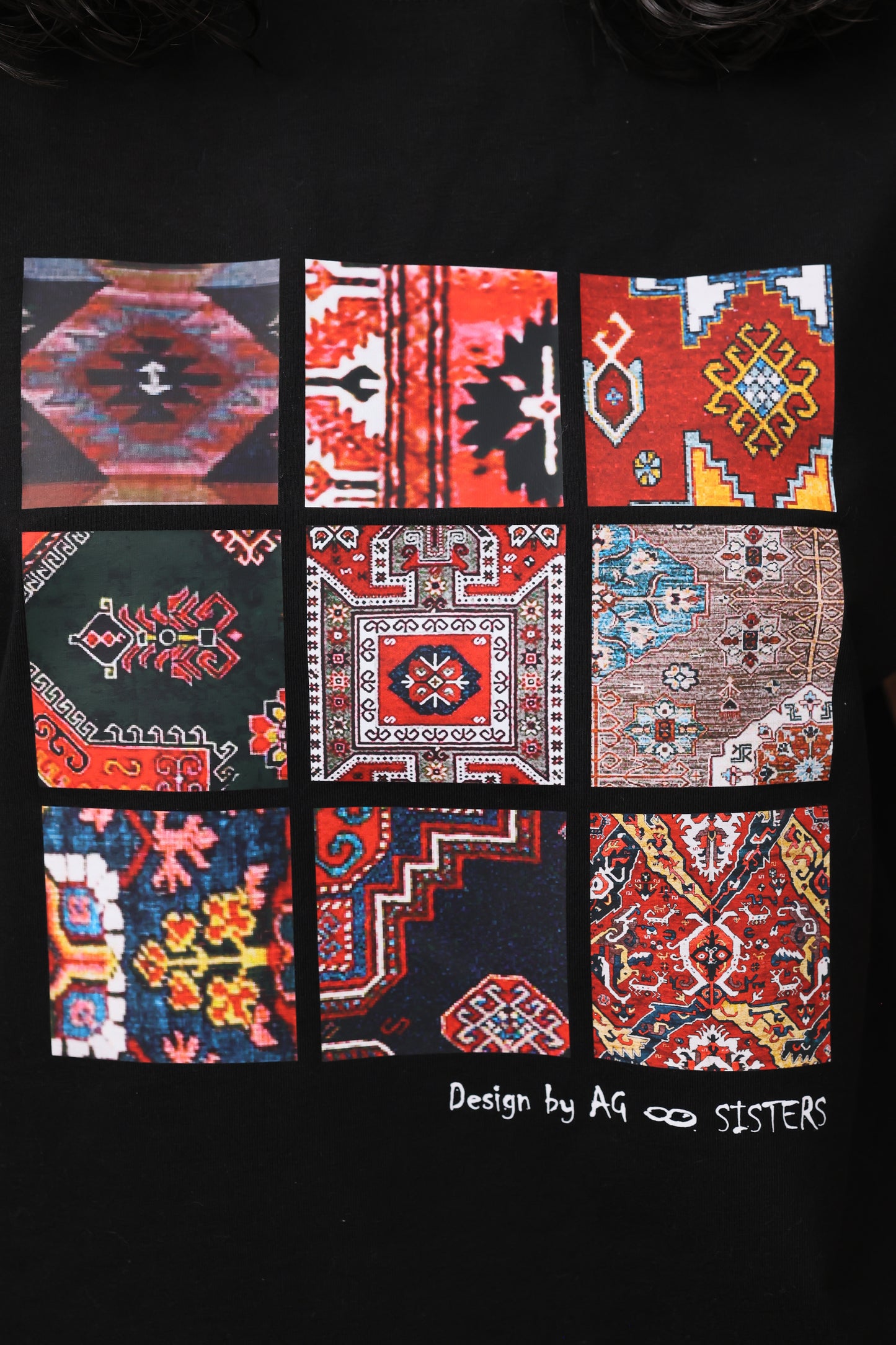 Armenian Carpet Collage T-Shirt