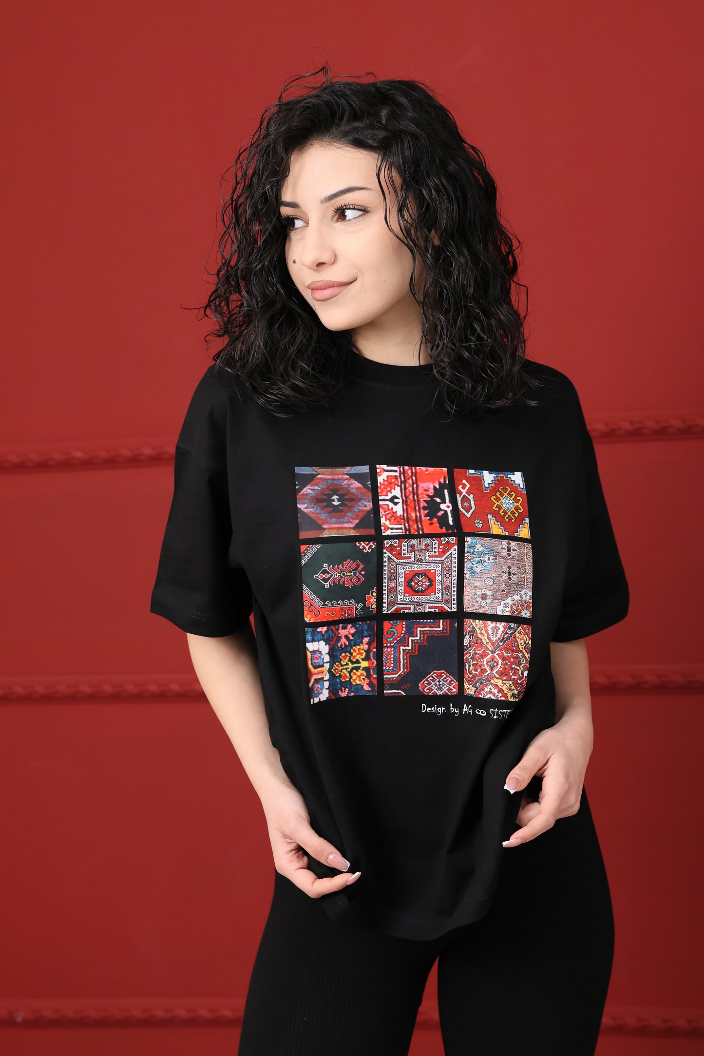 Armenian Carpet Collage T-Shirt